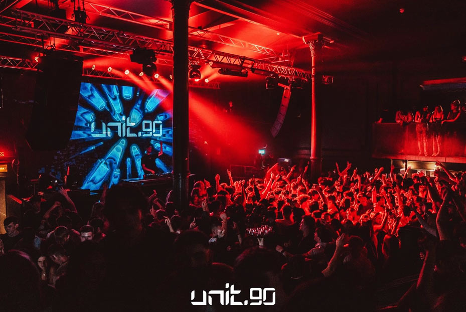 Clubbers dancing inside Arts Club