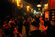 mathew street outside the cavern