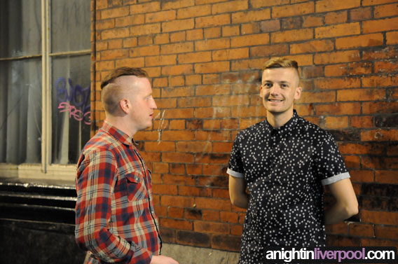 Saturday night out in Liverpool