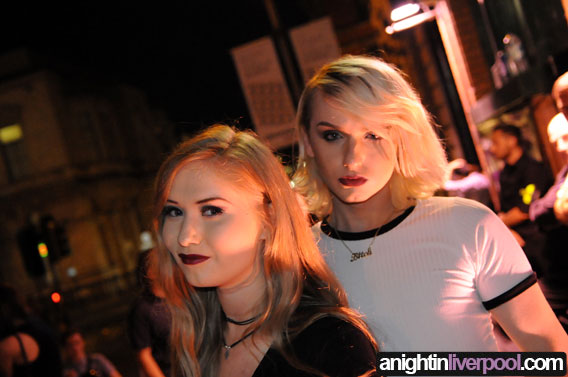 Saturday night out in Liverpool