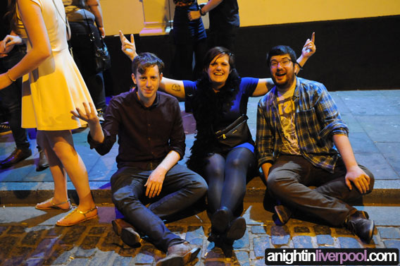 Saturday night out in Liverpool