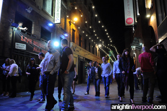mathew street saturday night liverpool