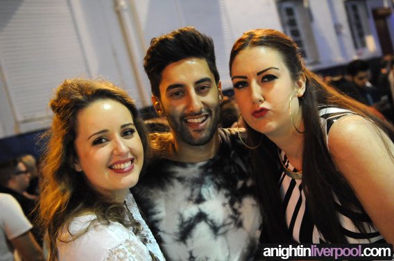 Saturday night out in Liverpool