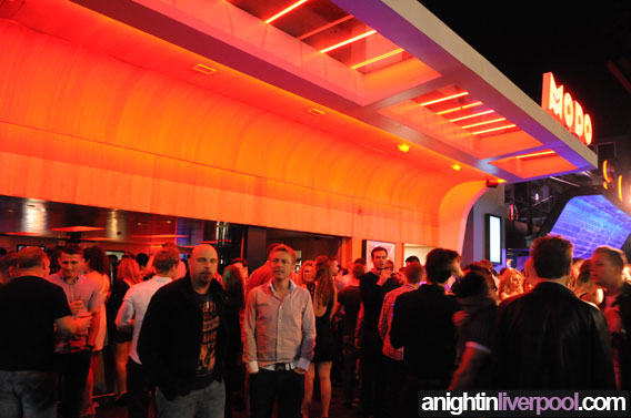 outside modo saturday night, concert square liverpool